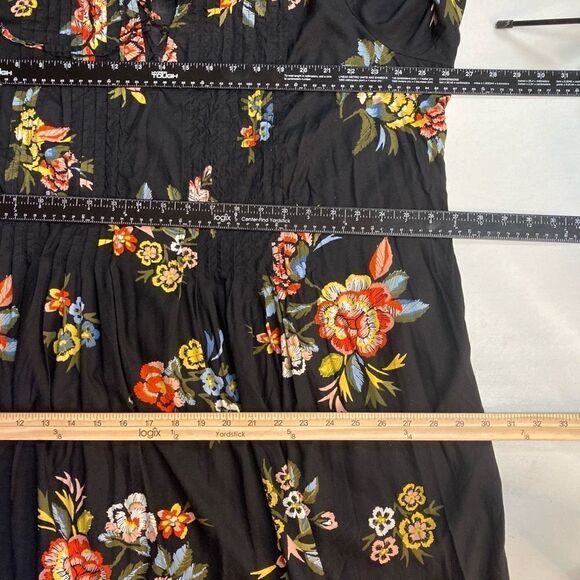 OLD NAVY Women’s Dress Multicolored Size XXL TTG EEG Floral - Picture 9 of 9